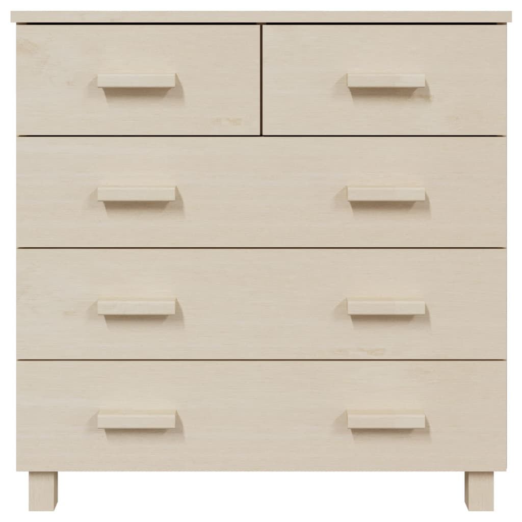 vidaXL Sideboard HAMAR Honey Brown 79x40x80 cm Solid Wood Pine