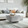 vidaXL Coffee Table Concrete Grey 60x60x31.5 cm Engineered Wood