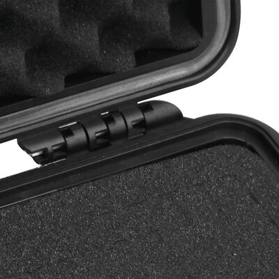 vidaXL Portable Flight Case Black 30x22x10 cm PP,  vidaXL Portable Flight Case Black 30x22x10 cm PP