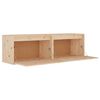 vidaXL Wall Cabinets 2 pcs 60x30x35 cm Solid Pinewood
