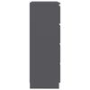 vidaXL Sideboard Grey 60x35x98.5 cm Engineered Wood