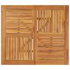 vidaXL Garden Table 85x85x75 cm Solid Wood Acacia