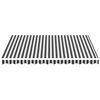 vidaXL Replacement Fabric for Awning Anthracite and White 3.5x2.5 m