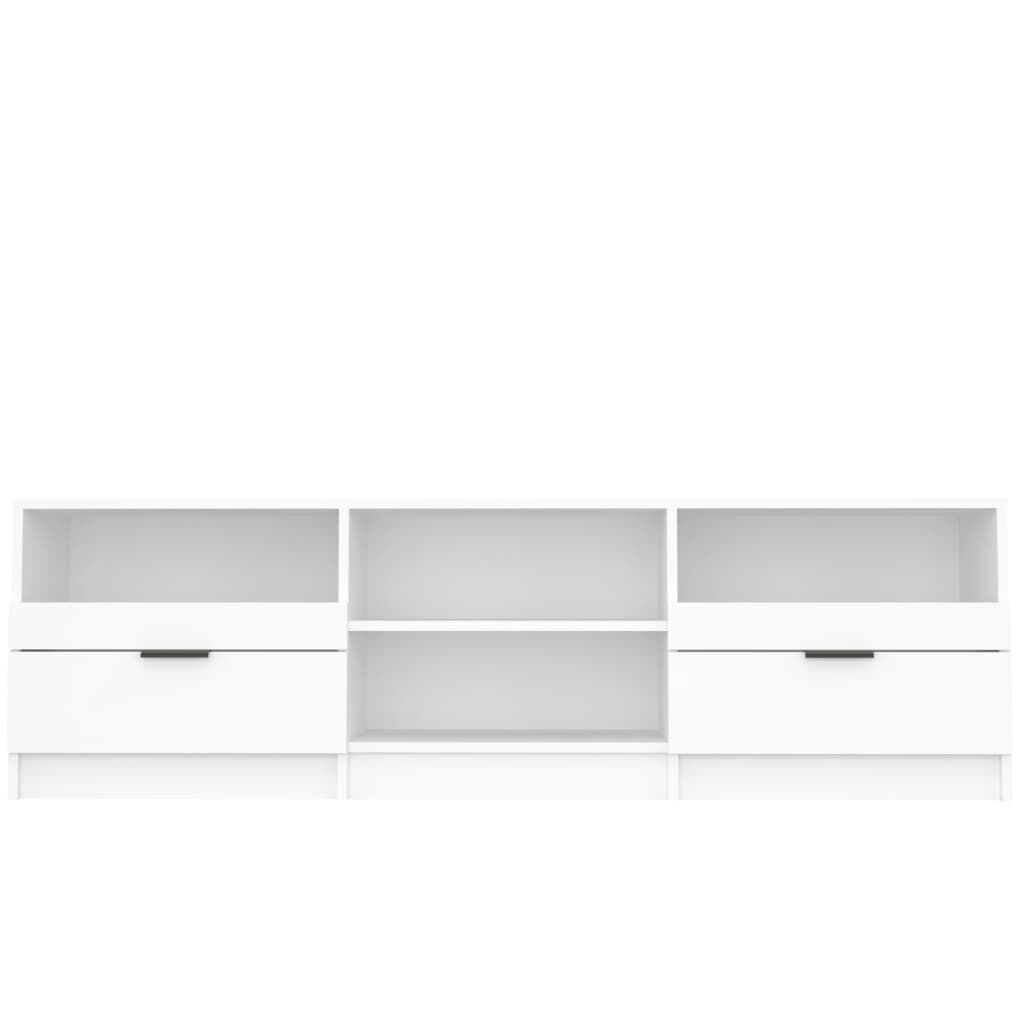 vidaXL TV Cabinet White 150x33.5x45 cm Engineered Wood