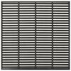 vidaXL Louver Fence WPC 180x180 cm Dark Grey