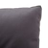 vidaXL 6 Piece Garden Sofa Set with Cushions Poly Rattan Dark Grey
