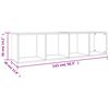 vidaXL Book Cabinet/TV Cabinet Sonoma Oak 36x30x143 cm Engineered Wood