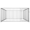 vidaXL Outdoor Dog Kennel 200x200x100 cm