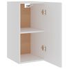 vidaXL Hanging Cabinet Lyon White 29.5x31x60 cm Engineered Wood