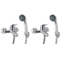 vidaXL Mixer Showers 2 pcs