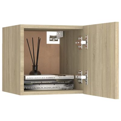 vidaXL Bedside Cabinets 2 pcs Sonoma Oak 30.5x30x30 cm Engineered Wood, sonoma oak vidaXL Bedside Cabinets 2 pcs Sonoma Oak 30.5x30x30 cm Engineered Wood