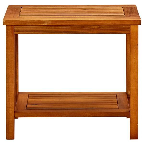vidaXL Coffee Table 50x35x45 cm Solid Acacia Wood