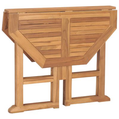 vidaXL Folding Garden Dining Table 90x90x75 cm Solid Teak Wood,  vidaXL Folding Garden Dining Table 90x90x75 cm Solid Teak Wood