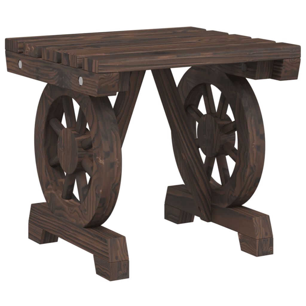 vidaXL 3 Piece Garden Dining Set Solid Wood Fir