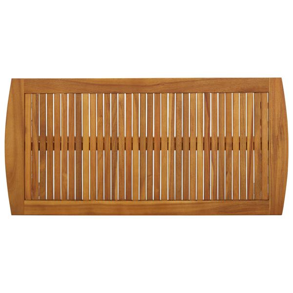 vidaXL Coffee Table 102x50x43 cm Solid Acacia Wood