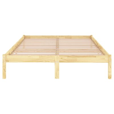 vidaXL Bed Frame without Mattress Solid Wood Super King Size