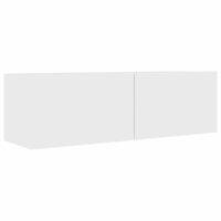 vidaXL TV Cabinet White 100x30x30 cm Engineered Wood, white vidaXL TV Cabinet White 100x30x30 cm Engineered Wood