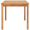 vidaXL 5 Piece Garden Dining Set 160x80 cm Solid Teak Wood