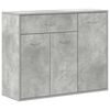 vidaXL Sideboard Concrete Grey 88x30x70 cm Engineered Wood