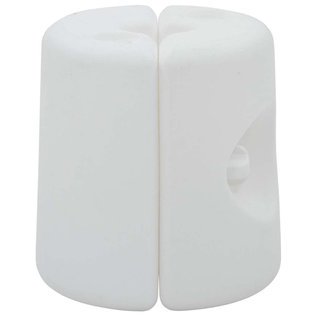 vidaXL Gazebo Weights 4 pcs PE White