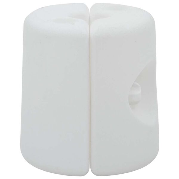 vidaXL Gazebo Weights 4 pcs PE White