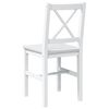 vidaXL 5 Piece Dining Set White