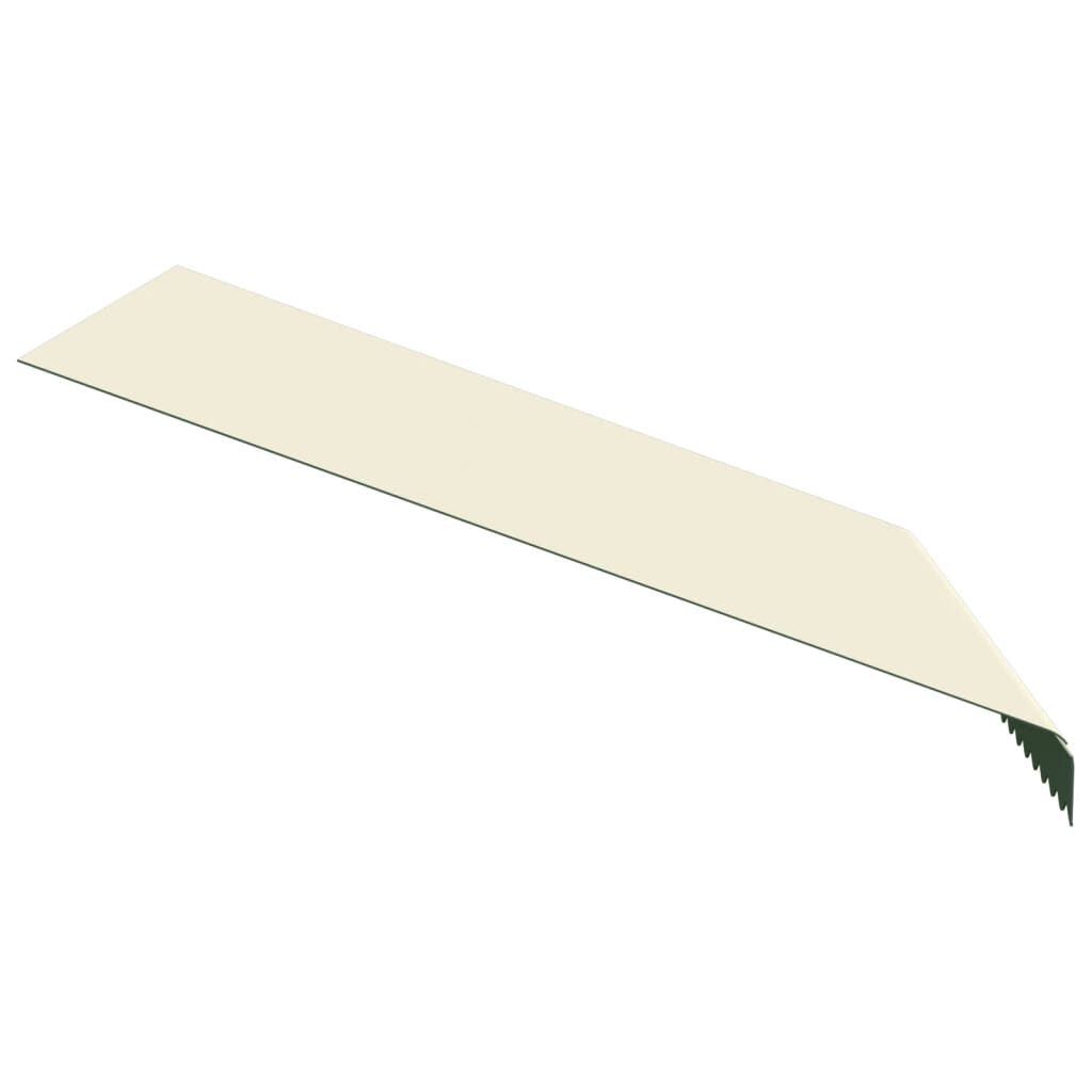 vidaXL Awning Top Sunshade Canvas Cream 300x250 cm