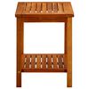 vidaXL Coffee Table 50x35x45 cm Solid Acacia Wood