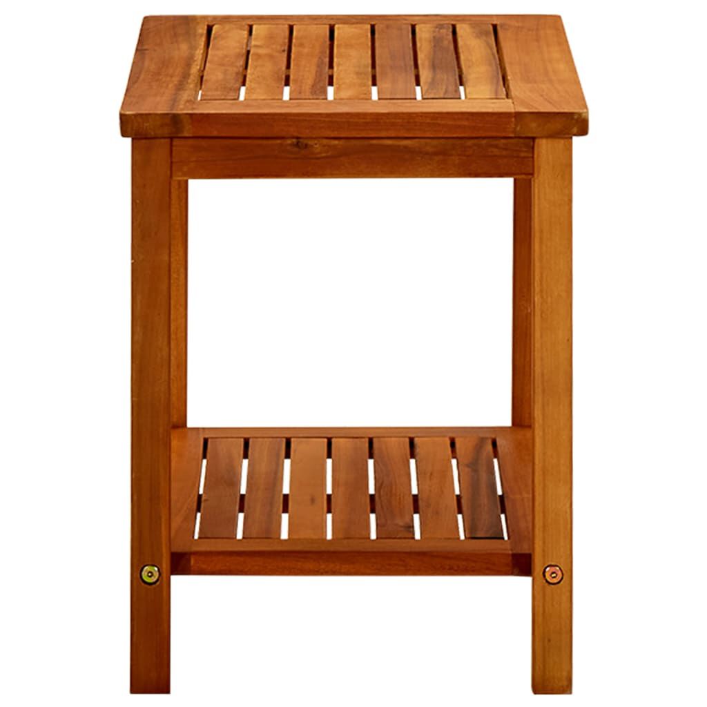 vidaXL Coffee Table 50x35x45 cm Solid Acacia Wood