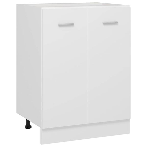 vidaXL Bottom Cabinet Lyon White 60x46x81.5 cm Engineered Wood