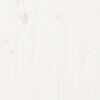 vidaXL Sideboard White 140x35x80 cm Solid Wood Pine