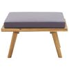 vidaXL 5 Piece Garden Lounge Set Solid Acacia Wood