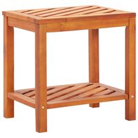vidaXL Side Table Solid Acacia Wood 45x33x45 cm,  vidaXL Side Table Solid Acacia Wood 45x33x45 cm