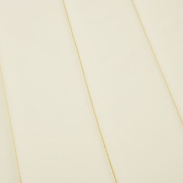 vidaXL Sun Lounger Cushion Cream 180x60x4 cm Oxford Fabric