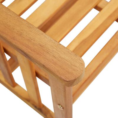 vidaXL Garden Chairs with Tea Table 159x61x92 cm Solid Acacia Wood,  vidaXL Garden Chairs with Tea Table 159x61x92 cm Solid Acacia Wood
