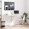 vidaXL Folding Wall Table White 100x60 cm