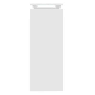 vidaXL Console Table White 102x30x80 cm Engineered Wood, white vidaXL Console Table White 102x30x80 cm Engineered Wood