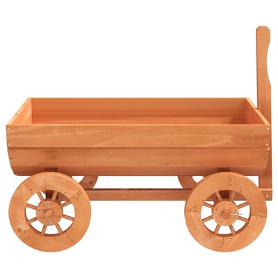 vidaXL Decorative Wagon 70x43x54 cm Solid Wood Fir,  vidaXL Decorative Wagon 70x43x54 cm Solid Wood Fir