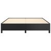 vidaXL Bed Frame without Mattress Black 180x200 cm Super King Faux Leather