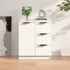 vidaXL Sideboard White Engineered Wood