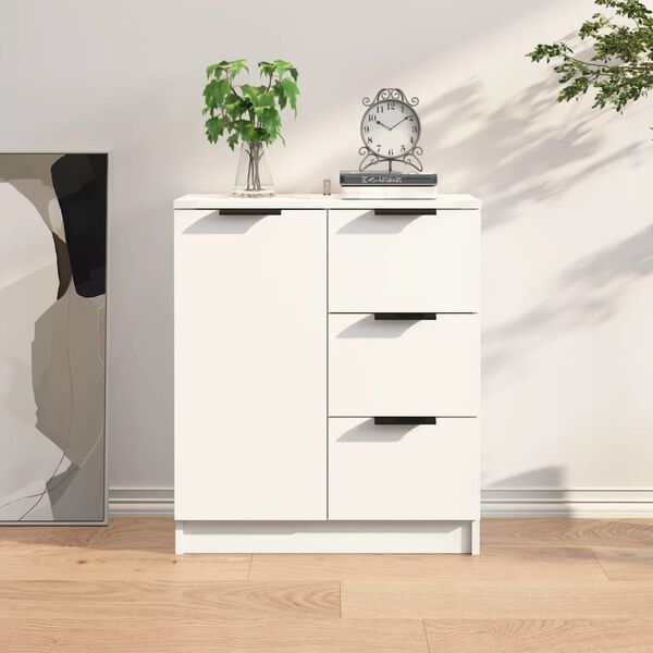 vidaXL Sideboard White Engineered Wood