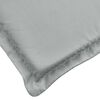 vidaXL Garden Bench Cushions 2 pcs Melange Light Grey 200x50x7 cm Fabric
