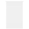 vidaXL Desk White 100x50x76 cm Engineered Wood