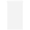 vidaXL Desk White 90x45x76 cm Engineered Wood