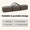 vidaXL Folding Party Tent with Sidewalls Taupe 2x2 m