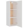 vidaXL 4 Piece TV Cabinet Set White Engineered Wood