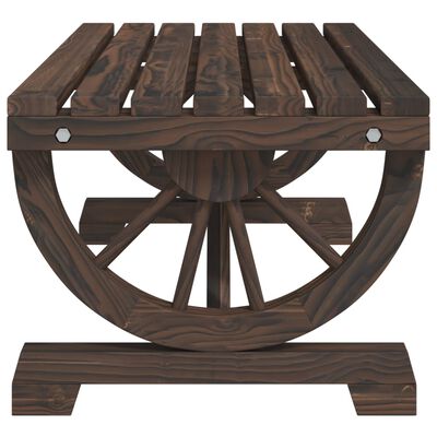vidaXL Garden Coffee Table 90x50x40 cm Solid Wood Fir, dark brown vidaXL Garden Coffee Table 90x50x40 cm Solid Wood Fir