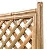 vidaXL Garden Raised Bed with Trellis Bamboo 40 cm