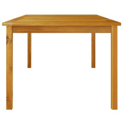vidaXL Garden Table 200x100x74 cm Solid Wood Acacia, brown vidaXL Garden Table 200x100x74 cm Solid Wood Acacia