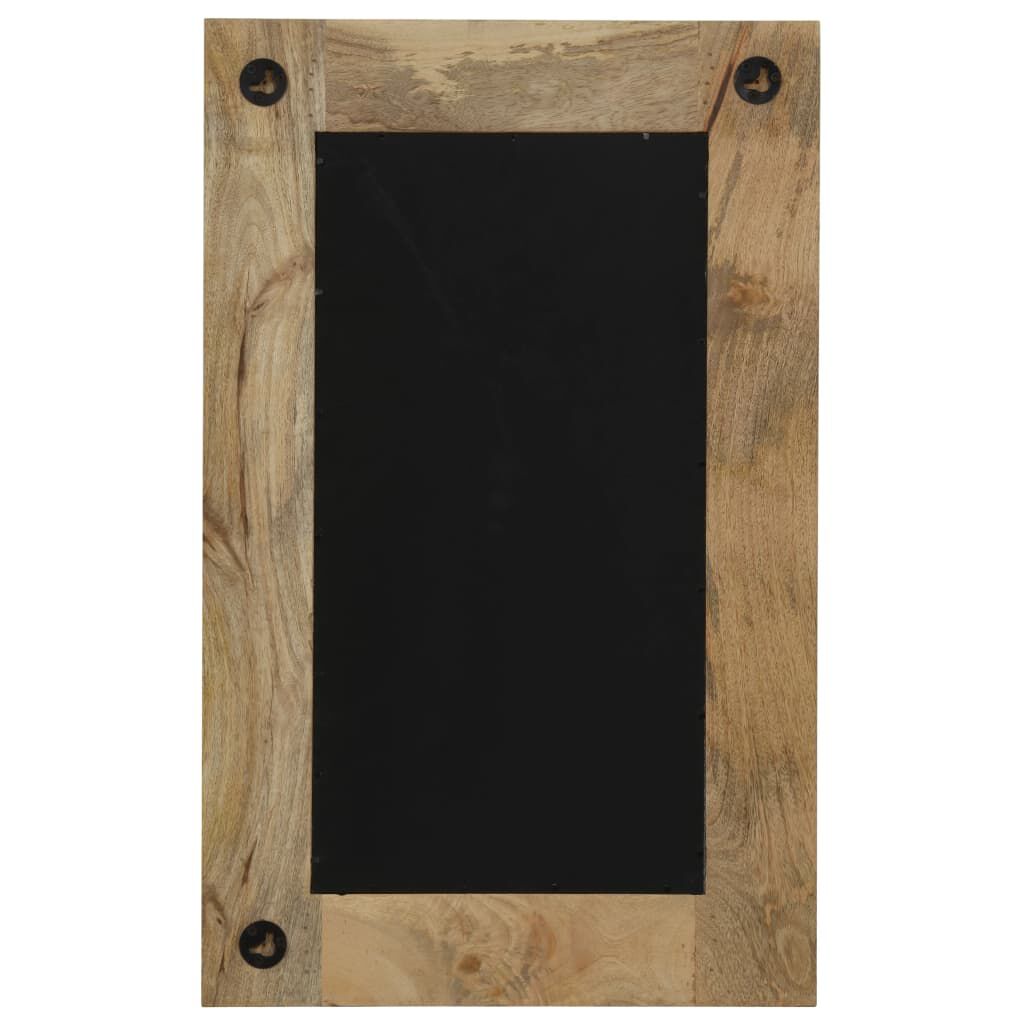 vidaXL Mirror Solid Mango Wood 50x80 cm